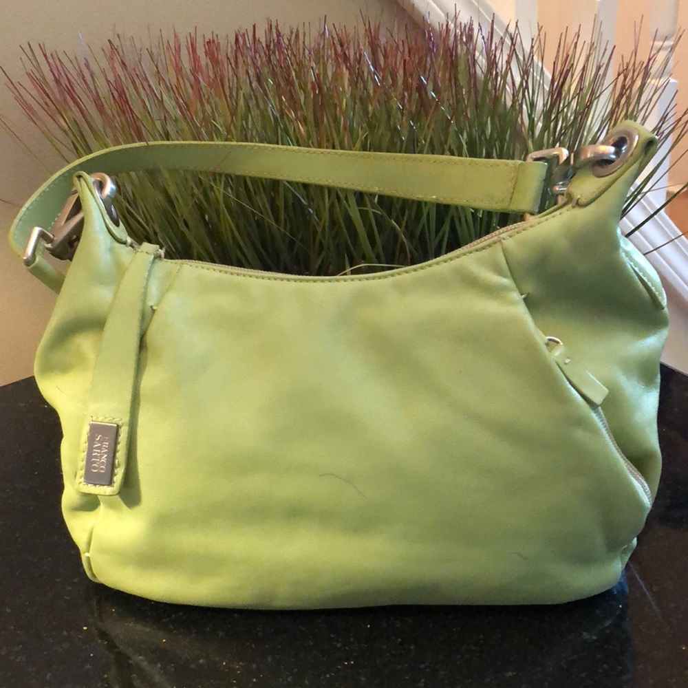 Franco Sarto lime green bag